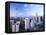 City Skyline Including the Petronas Building, Kuala Lumpur, Malaysia, Southeast Asia-Gavin Hellier-Framed Stretched Canvas