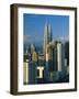 City Skyline Including the Petronas Building, the World's Highest Building, Kuala Lumpur, Malaysia-Gavin Hellier-Framed Photographic Print