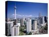 City Skyline Including the Petronas Towers, the World's Tallest Building, Kuala Lumpar, Malaysia-Gavin Hellier-Stretched Canvas