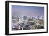 City Skyline Looking Along the Bts Skytrain-Alex Robinson-Framed Photographic Print