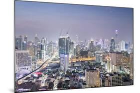 City Skyline Looking Along the Bts Skytrain-Alex Robinson-Mounted Photographic Print