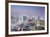 City Skyline Looking Along the Bts Skytrain-Alex Robinson-Framed Photographic Print