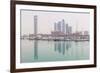 City Skyline Looking Towards the Emirates Palace Hotel and Etihad Towers-Jane Sweeney-Framed Photographic Print