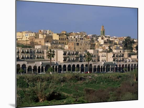 City Skyline, Meknes, Morocco, North Africa, Africa-Woolfitt Adam-Mounted Photographic Print