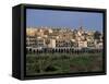 City Skyline, Meknes, Morocco, North Africa, Africa-Woolfitt Adam-Framed Stretched Canvas