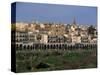 City Skyline, Meknes, Morocco, North Africa, Africa-Woolfitt Adam-Stretched Canvas