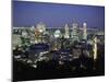 City Skyline, Montreal, Quebec, Canada-Walter Bibikow-Mounted Premium Photographic Print