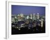 City Skyline, Montreal, Quebec, Canada-Walter Bibikow-Framed Photographic Print