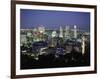 City Skyline, Montreal, Quebec, Canada-Walter Bibikow-Framed Photographic Print