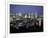 City Skyline, Montreal, Quebec, Canada-Walter Bibikow-Framed Photographic Print