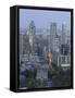 City Skyline, Montreal, Quebec Province, Canada-Gavin Hellier-Framed Stretched Canvas