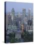 City Skyline, Montreal, Quebec Province, Canada-Gavin Hellier-Stretched Canvas