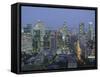City Skyline, Montreal, Quebec Province, Canada-Gavin Hellier-Framed Stretched Canvas