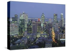 City Skyline, Montreal, Quebec Province, Canada-Gavin Hellier-Stretched Canvas