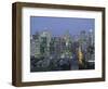 City Skyline, Montreal, Quebec Province, Canada-Gavin Hellier-Framed Photographic Print