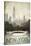 City Skyline New York Vintage V2-Marco Fabiano-Stretched Canvas