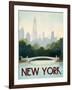 City Skyline New York-Marco Fabiano-Framed Art Print