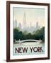 City Skyline New York-Marco Fabiano-Framed Art Print