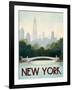 City Skyline New York-Marco Fabiano-Framed Art Print