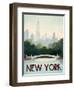 City Skyline New York-Marco Fabiano-Framed Art Print