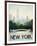 City Skyline New York-Marco Fabiano-Framed Art Print