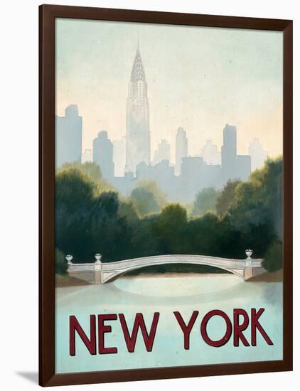 City Skyline New York-Marco Fabiano-Framed Art Print