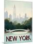 City Skyline New York-Marco Fabiano-Mounted Art Print