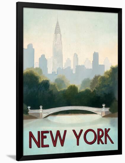 City Skyline New York-Marco Fabiano-Framed Art Print