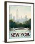 City Skyline New York-Marco Fabiano-Framed Art Print