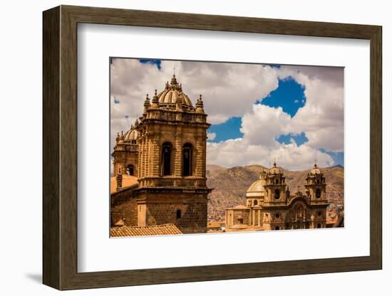 City Skyline of Cusco, Peru, South America-Laura Grier-Framed Photographic Print