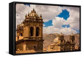 City Skyline of Cusco, Peru, South America-Laura Grier-Framed Stretched Canvas