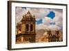 City Skyline of Cusco, Peru, South America-Laura Grier-Framed Photographic Print