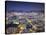 City Skyline of Kowloon and Hong Kong Island from Lion Rock, Hong Kong, China-Ian Trower-Stretched Canvas