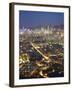 City Skyline of Kowloon and Hong Kong Island from Lion Rock, Hong Kong, China-Ian Trower-Framed Photographic Print