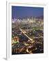 City Skyline of Kowloon and Hong Kong Island from Lion Rock, Hong Kong, China-Ian Trower-Framed Photographic Print