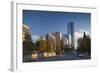 City Skyline, Oklahoma City, Oklahoma, USA-Walter Bibikow-Framed Photographic Print