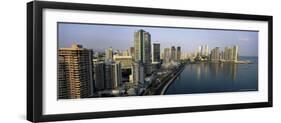 City Skyline, Panama City, Panama, Central America-Bruno Morandi-Framed Photographic Print