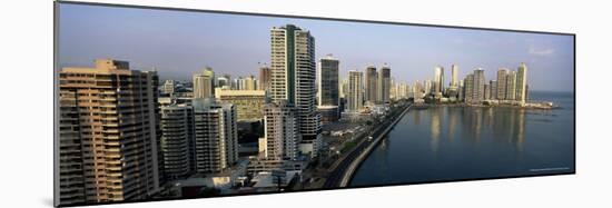 City Skyline, Panama City, Panama, Central America-Bruno Morandi-Mounted Photographic Print