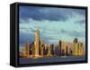 City Skyline, Panama City, Panama, Central America-Christian Kober-Framed Stretched Canvas