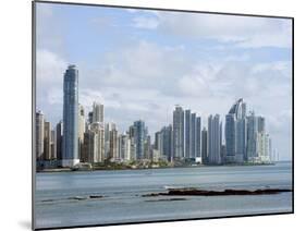 City Skyline, Panama City, Panama, Central America-Christian Kober-Mounted Photographic Print