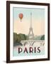 City Skyline Paris-Marco Fabiano-Framed Art Print