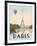 City Skyline Paris-Marco Fabiano-Framed Art Print