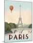 City Skyline Paris-Marco Fabiano-Mounted Art Print