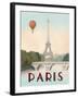 City Skyline Paris-Marco Fabiano-Framed Art Print