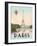 City Skyline Paris-Marco Fabiano-Framed Art Print