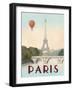 City Skyline Paris-Marco Fabiano-Framed Art Print