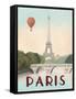 City Skyline Paris-Marco Fabiano-Framed Stretched Canvas