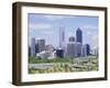 City Skyline, Perth, Western Australia, Australia-Peter Scholey-Framed Photographic Print