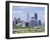 City Skyline, Perth, Western Australia, Australia-Peter Scholey-Framed Photographic Print