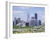 City Skyline, Perth, Western Australia, Australia-Peter Scholey-Framed Photographic Print